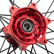 Load image into Gallery viewer, 21&quot;x1.6&quot; &amp; 18&quot;x2.15&quot; Front Rear Wheel Rim Hub Set Flange Spacers for Surron Storm Bee