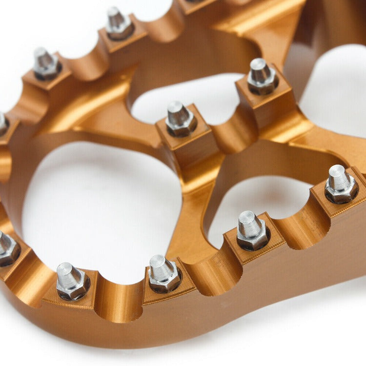 MX Billet Foot Pegs Footrest For Suzuki DRZ400 / DRZ400E / DRZ400S 2000-2019 / Kawasaki KLX400R 2003-2004 8