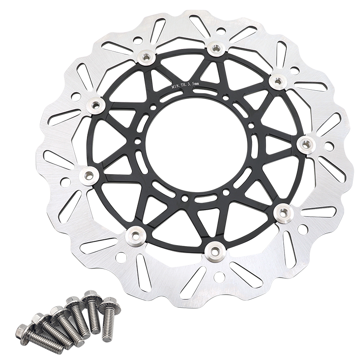 320mm Oversize Front Rear Brake Disc & Bracket for KTM 125-660 EXC / SX / MX / SX-F 1992-2009 9