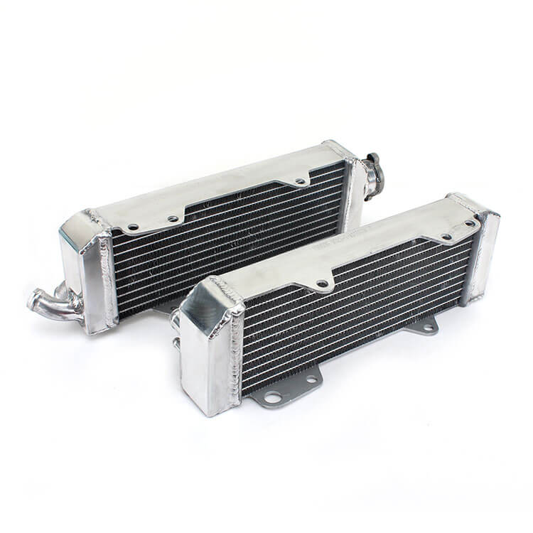 MX 40mm Aluminum Water Cooler Radiators for Honda XR650R 2000-2007