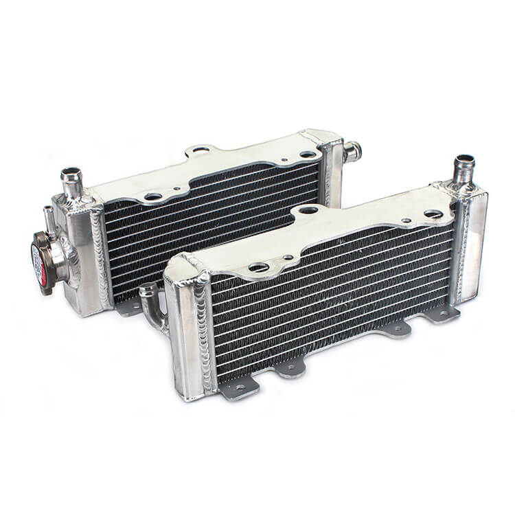 MX Aluminum Water Cooler Radiators for Yamaha YZ125 WR125 1996-2001