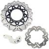 Load image into Gallery viewer, 320mm Front Rear Brake Disc Rotors &amp; Bracket for Suzuki RMZ250 2007-2022
