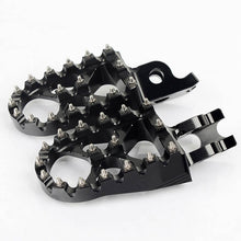 Load image into Gallery viewer, MX Billet Foot Pegs Footrest For Honda CRF450R CRF450X 2002-2024