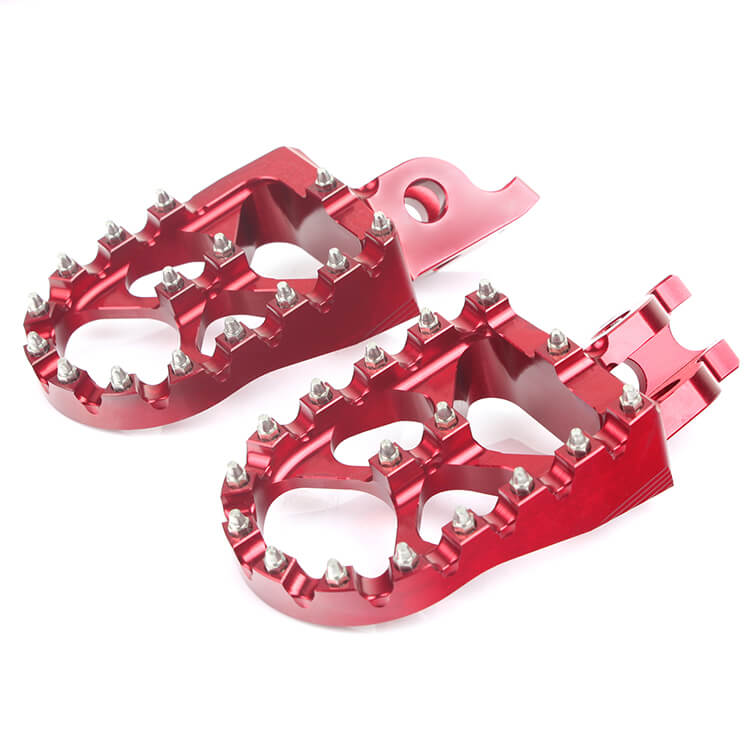 MX Billet Foot Pegs Footrest For Honda CRF1000L Africa Twin 2018-2019 / CRF1100L African Twin 2020-2024 5