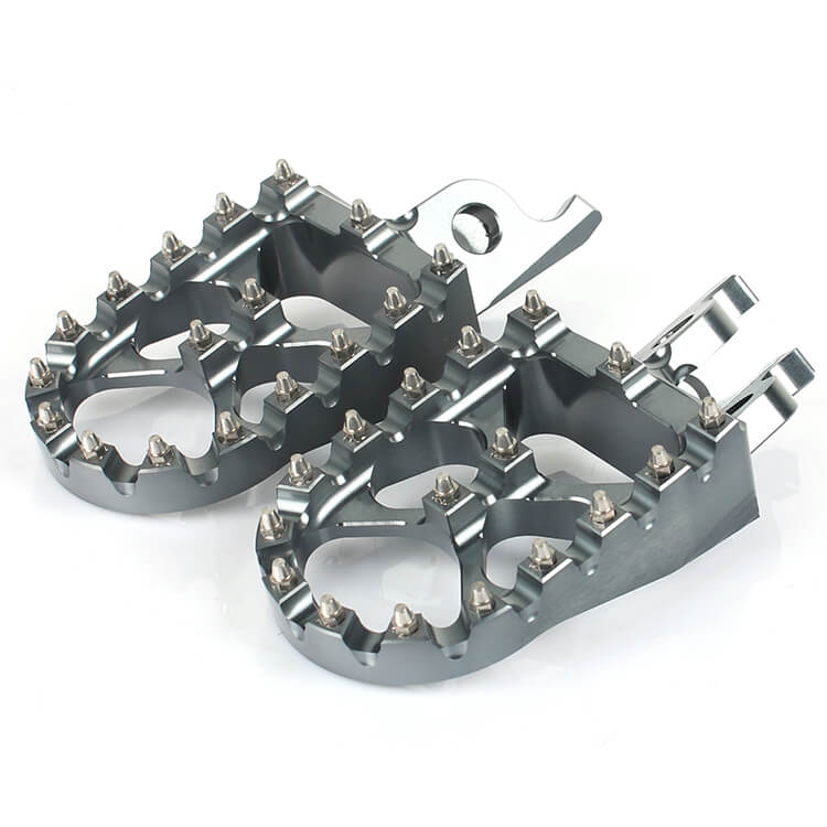 MX Billet Foot Pegs Footrest For Honda CRF1000L Africa Twin 2018-2019 / CRF1100L African Twin 2020-2024 6