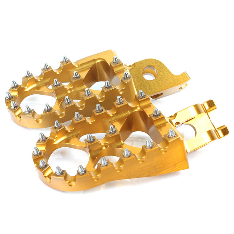 MX Billet Foot Pegs Footrest For Kawasaki KX250F KXF250 2006-2024 3