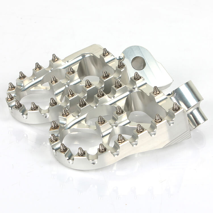 MX Billet Foot Pegs Footrest For Yamaha YZ250F 2001-2024 / YZ450F 2001-2024 5
