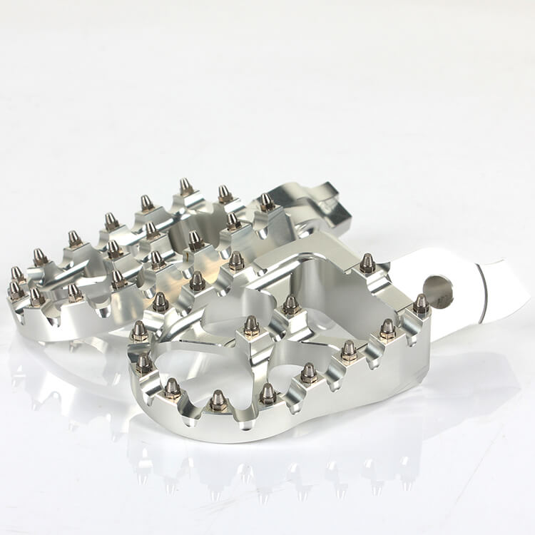 MX Billet Foot Pegs Footrest For Suzuki RMZ250 2007-2009 5