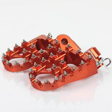 Load image into Gallery viewer, MX Billet Foot Pegs Footrest for KTM 50-525 All Models 1999-2016 (Excluding 2015.5-2016 125/150SX 250/350/450 SX-F/XC-F)