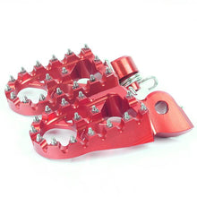 Load image into Gallery viewer, MX Billet Foot Pegs Footrest for Gas Gas MC85 2021-2024 / MC125 / MC250F / MC450F / EC300 2021-2023