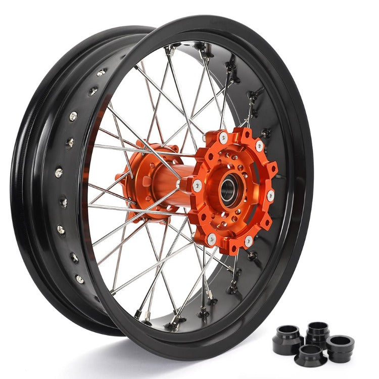 17" Aluminum Motorcycle Front Rear Wheel Sets for KTM 690 Enduro / 690 Enduro R 2008-2021 4
