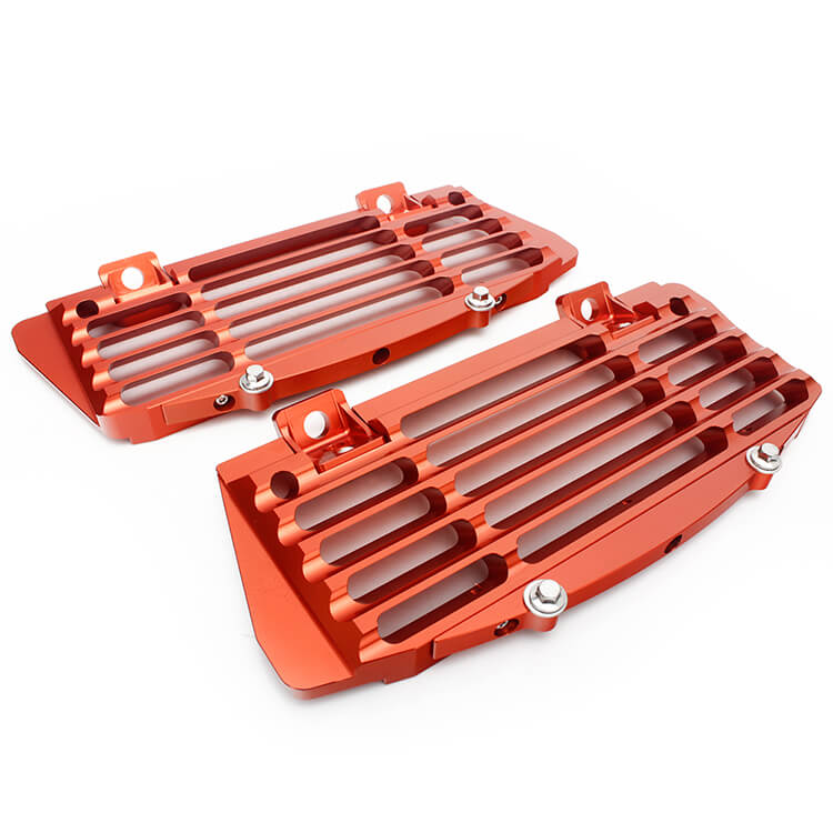 MX Aluminum Radiators Guard For KTM 125-500 All Models / Husqvarna 125-450 All Models 2017-2024 / TC125 / FC 250-450 2016-2023