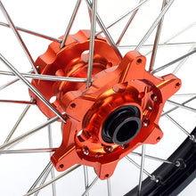 Load image into Gallery viewer, Aluminum Front Rear Wheel Rim Hub Sets for KTM 350 EXC-F 2016-2023 / 350 XC-W 2016-2019