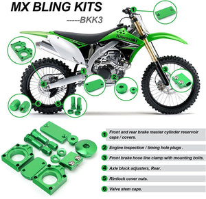 MX Aluminum Bling Kits For Kawasaki KX450F 2009-2016