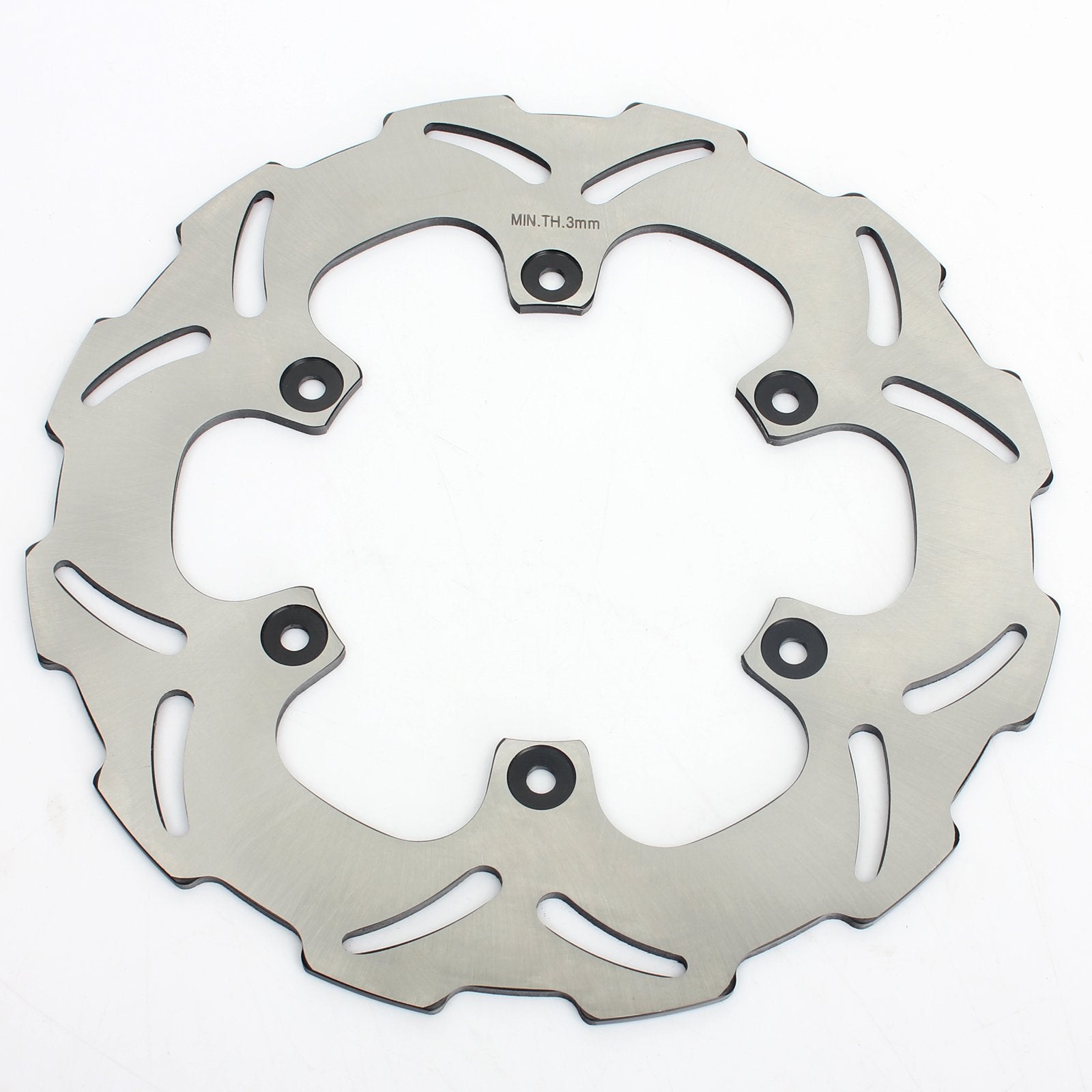 320mm Front Rear Brake Disc Rotors & Bracket for Yamaha  YZ250F YZ450F 2008-2015 / YZ125 YZ250 2008-2016 4
