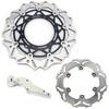 320mm Front Rear Brake Disc Rotors & Bracket For KTM EXC 530 XCF 250 2009-2021