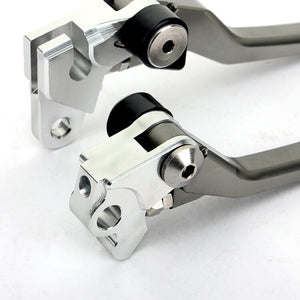 MX Aluminum Adjustable Levers For Husqvarna TC125 TC250 / FC250 FC350 FC450 / TX300I / FX450 2022-2024