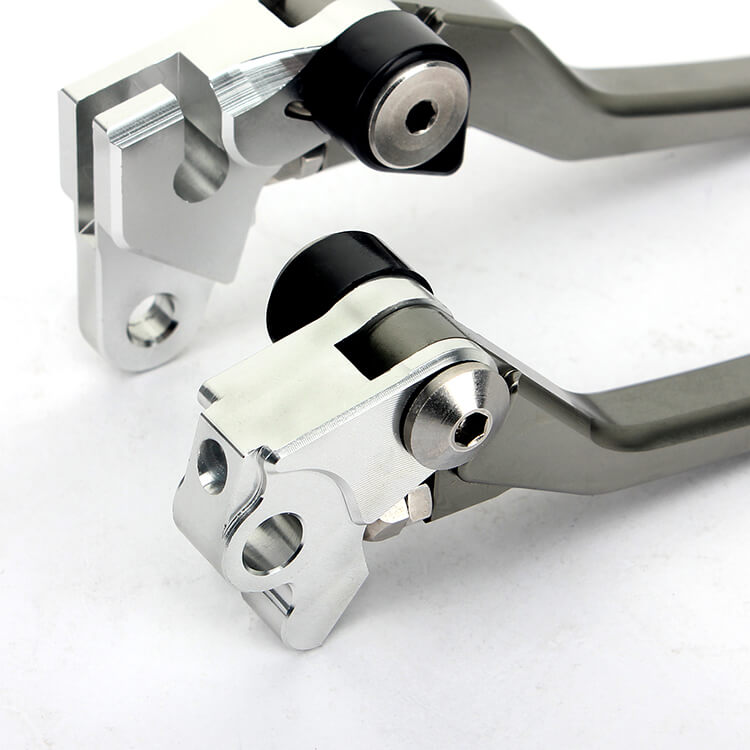 MX Aluminum Adjustable Levers For Suzuki DRZ400S / DRZ400SM 2000-2019 2021-2024 5