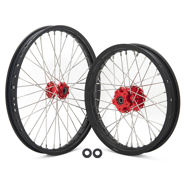 Aluminum Front Rear Spoke Wheel Rim Hub Sets for Talaria Sting / Talaria Sting MX3 / Talaria Sting R MX4 9