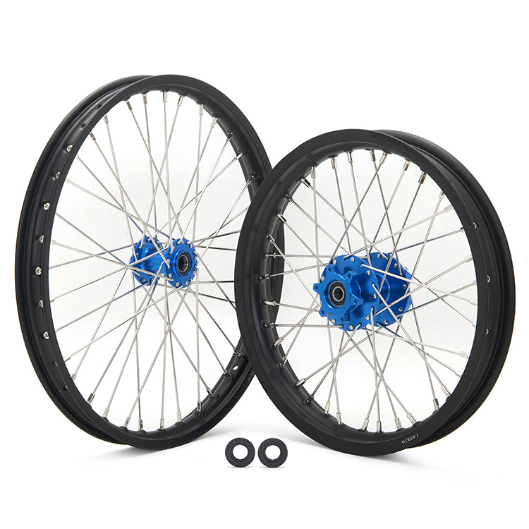 Aluminum Front Rear Spoke Wheel Rim Hub Sets for Talaria Sting / Talaria Sting MX3 / Talaria Sting R MX4 8