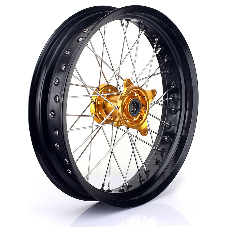 Aluminum Front Rear Wheel Rim Hub Sets for Suzuki RMZ250 2007-2024 8