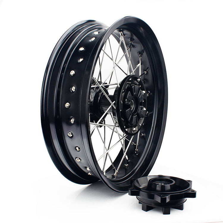 Aluminum 17" Front & Rear Wheel Sets for Suzuki DRZ400 2000-2004 / DRZ400S 2000 2002-2017 / DRZ400E 2000-2007 / DRZ400SM 2000-2024 6