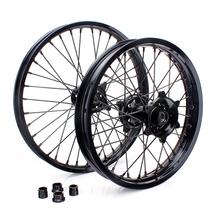 Aluminum Front Rear Wheel Rim Hub Sets for Suzuki RMZ250 2007-2024 3