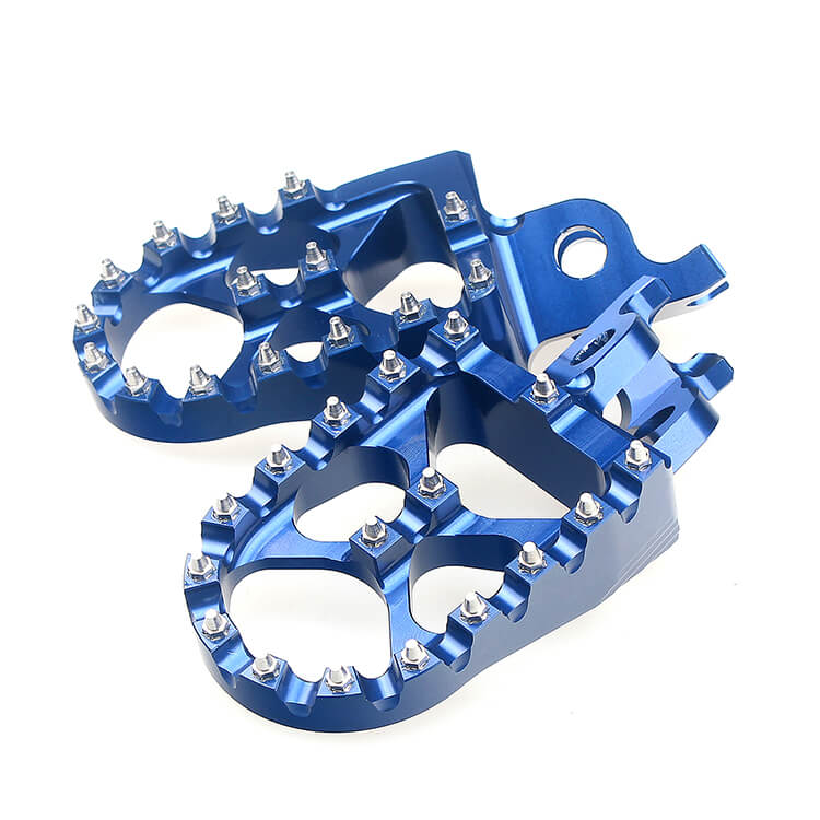 MX Billet Foot Pegs Footrest For Kawasaki KX450F KXF450 2007-2024 / KX450 2019-2024 4