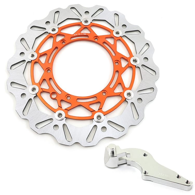 320mm Front Rear Brake Disc Rotors & Bracket for KTM EXC SX XC SX-F 125-530 2009-2021 17