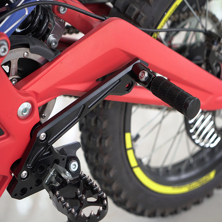 Front / Rear Foot Pegs Pedal Bracket for Sur-Ron Light Bee X / Segway X260 / 79Bike Falcon M 9