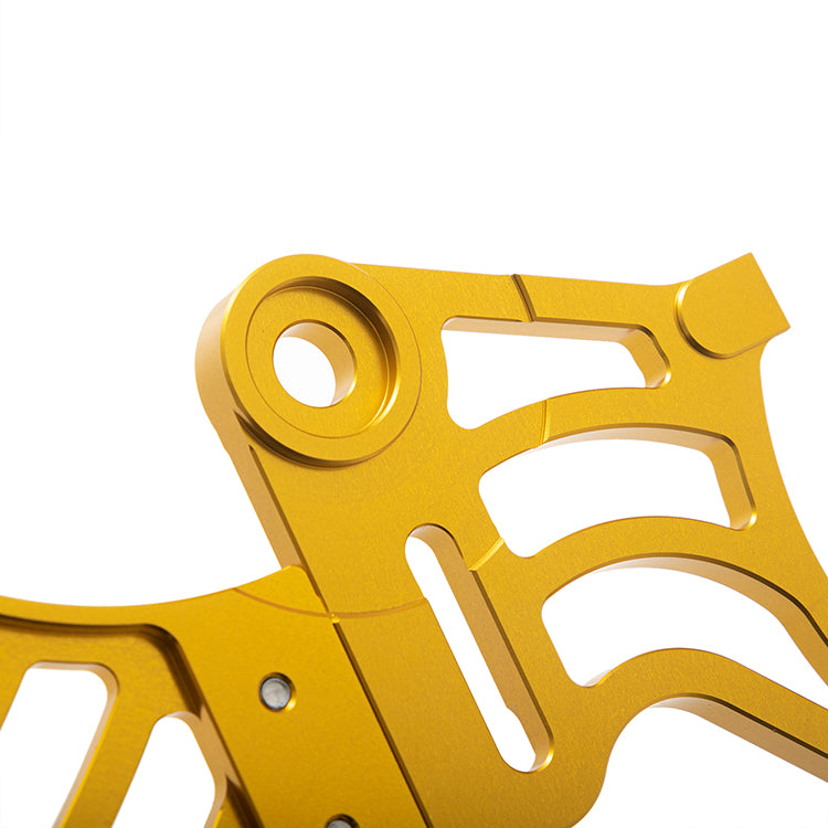 Rear Caliper Bracket Shark Fin Disk Guard for Sur-Ron Light Bee X / Segway X260 / 79Bike Falcon M / E Ride Pro-SS 2.0 4