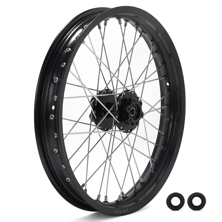 Front 21'' / Rear 19'' Wheel Rim Hub Sets for Sur-Ron Light Bee X / Segway X160 X260 / 79Bike Falcon M / E Ride Pro-SS 2.0 9