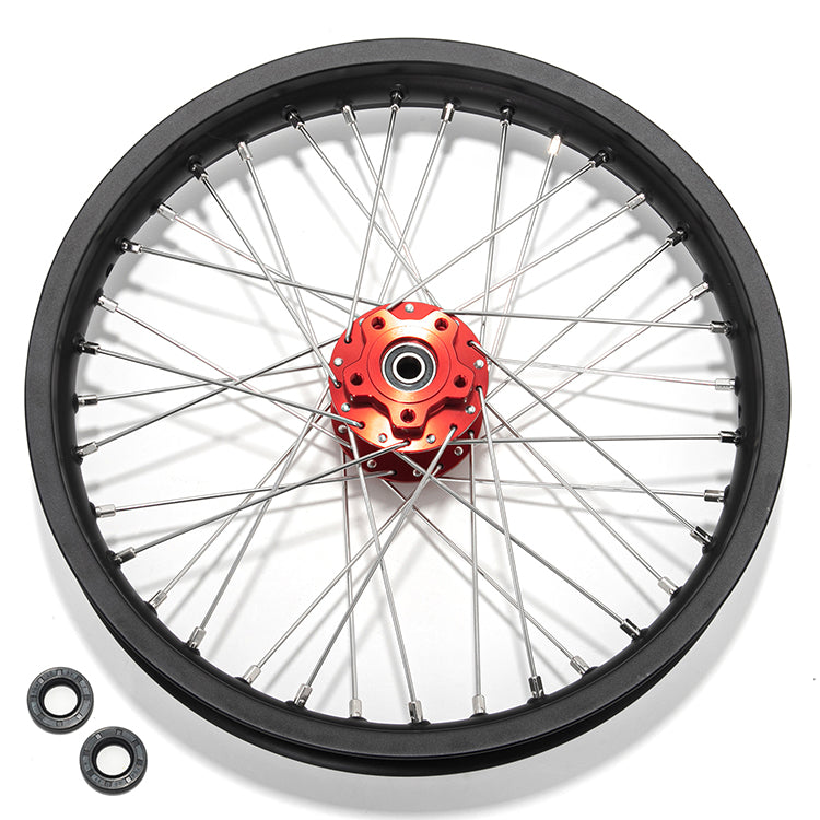 Front 21'' / Rear 19'' Wheel Rim Hub Sets for Sur-Ron Light Bee X / Segway X160 X260 / 79Bike Falcon M / E Ride Pro-SS 2.0 8