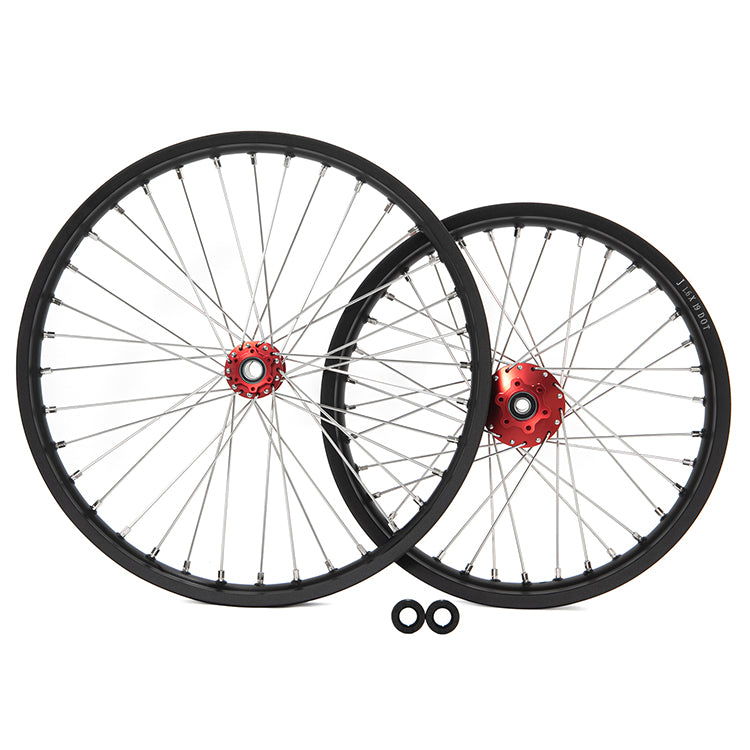 Front 21'' / Rear 19'' Wheel Rim Hub Sets for Sur-Ron Light Bee X / Segway X160 X260 / 79Bike Falcon M / E Ride Pro-SS 2.0 2