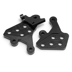 Front & Rear Foot Pegs Pedal Bracket for Segway X260 / Sur-ron Light Bee X / 79-Bikes / E Ride Pro-SS