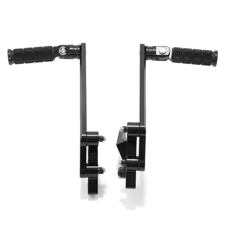 Front / Rear Foot Pegs Pedal Bracket Set for Talaria Sting / Talaria Sting MX3 / Talaria Sting R MX4 / Talaria Sting MX5 Pro
