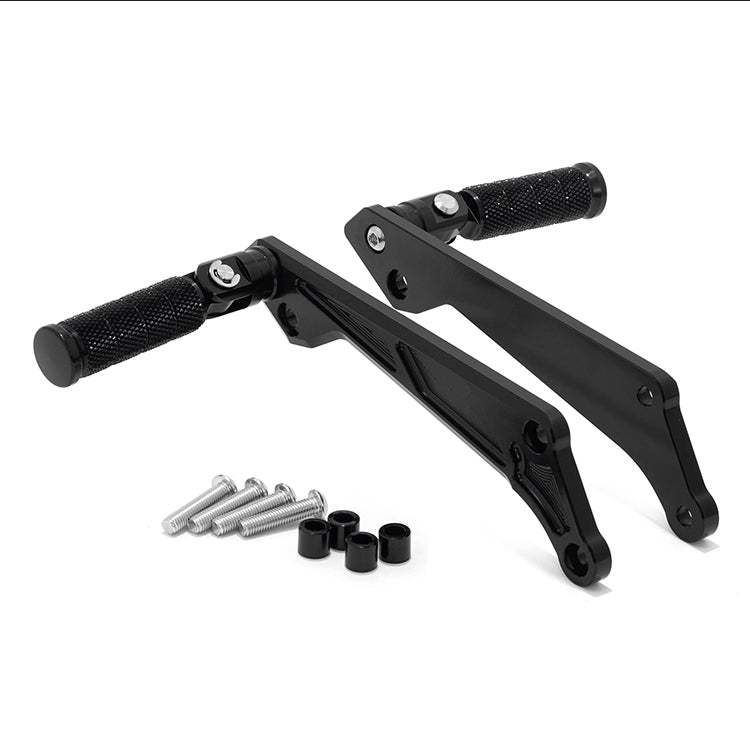 Front / Rear Foot Pegs Pedal Bracket Set for Talaria Sting / Talaria Sting MX3 / Talaria Sting R MX4 / Talaria Sting MX5 Pro 7