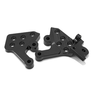 Front & Rear Foot Pegs Pedal Bracket Set for Talaria Sting Electric Dirt Bike