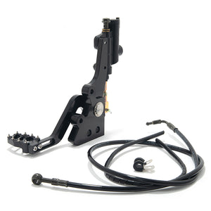 Hydraulic Rear Foot Brake Aluminum For Segway X160 X260 / Sur-ron Light Bee X / 79-Bikes / E Ride Pro-SS