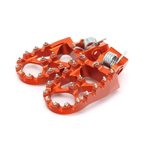 MX Billet Foot Pegs Footrest for KTM 125-525 All Models 2017-2022 (Including 2015.5-2016 125/150SX 250/350/450 SX-F/XC-F)