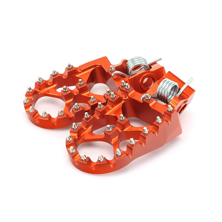 MX Billet Foot Pegs Footrest For Husqvarna For Husqvarna 125-501 All Models 2017-2022 / TC125 / FC250-450 2016-2022 4