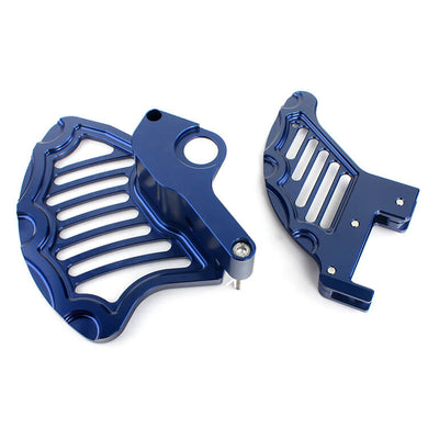 TARAZON Front Rear Brake Disc Guard Protector For KTM XCF250 XCW400 XCW450 SXF450 SXF505  2007-2014