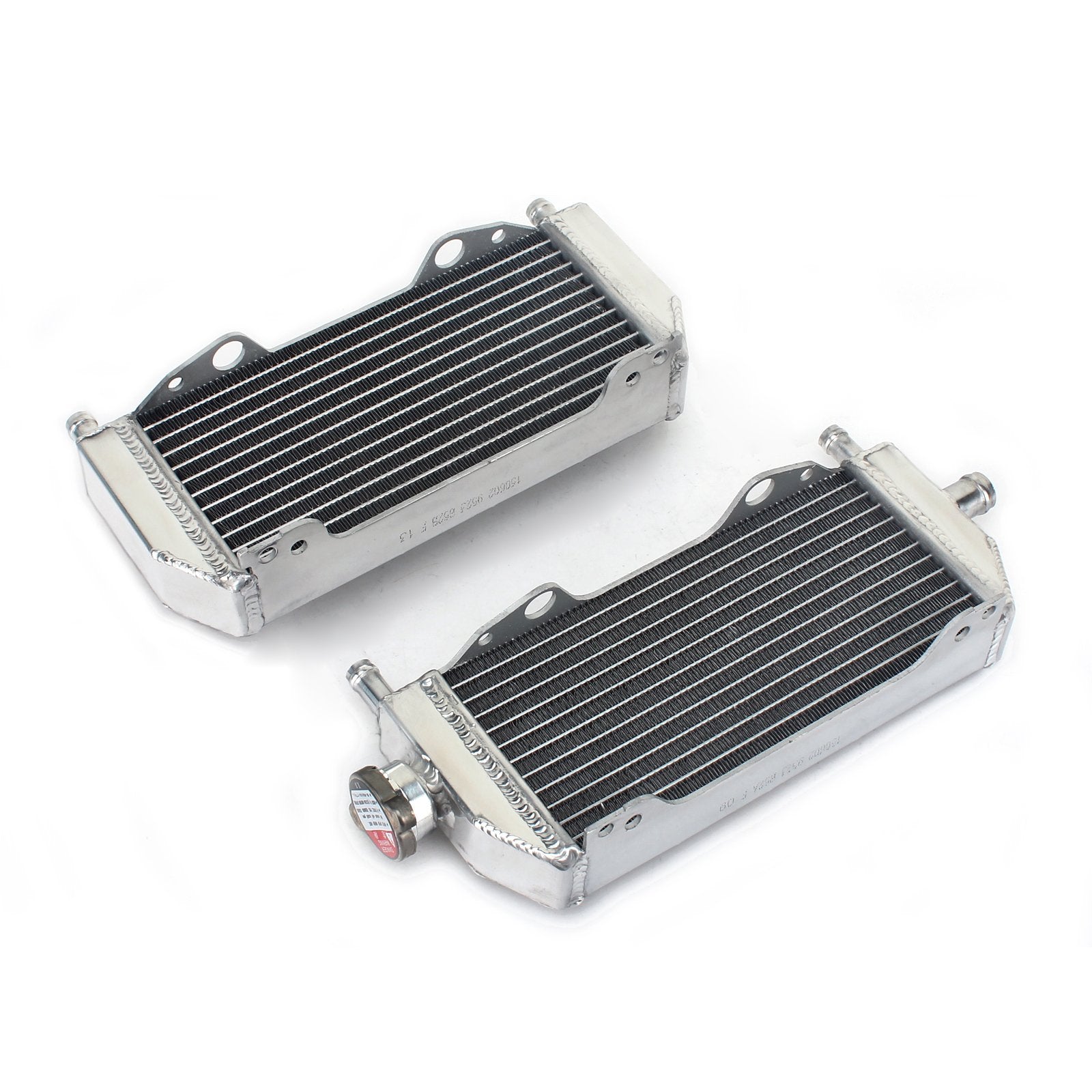 MX Aluminum Water Cooler Radiators for Suzuki RM250 RM 250 2001-2008
