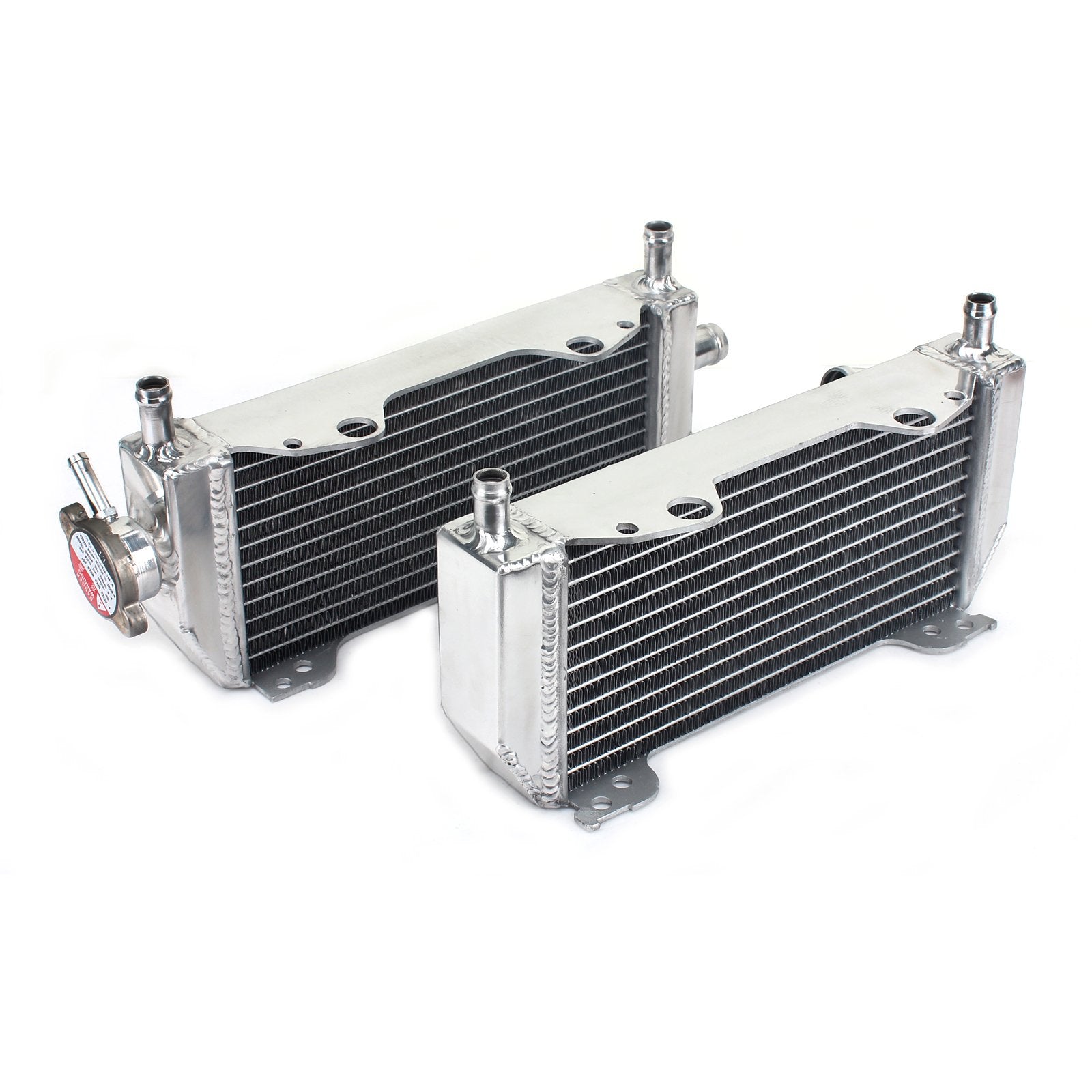MX Aluminum Water Cooler Radiators for Suzuki RM250 RM 250 2001-2008