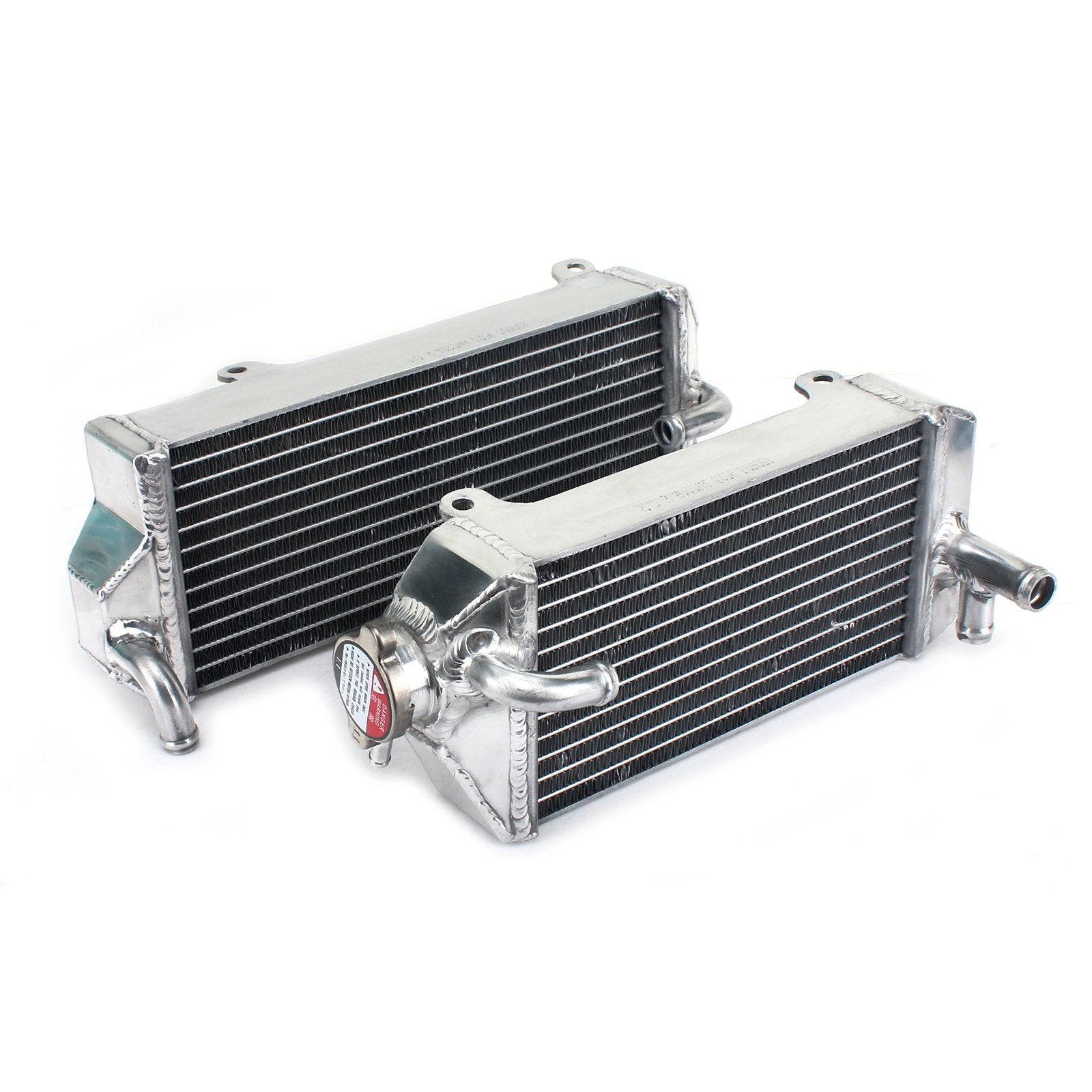 MX Aluminum Water Cooler Radiators for Suzuki RMZ250 RMZ 250 2007 2008 2009