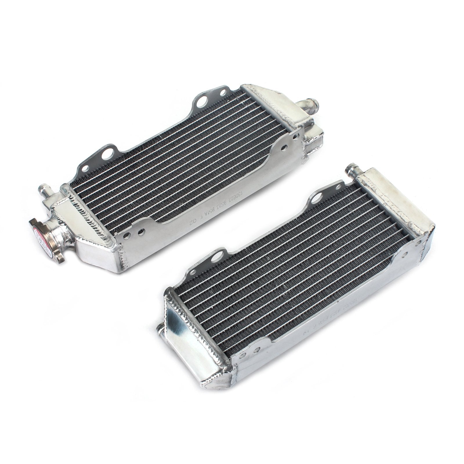 MX Aluminum Water Cooler Radiators for Suzuki RM125 RM 125 2001-2008 1