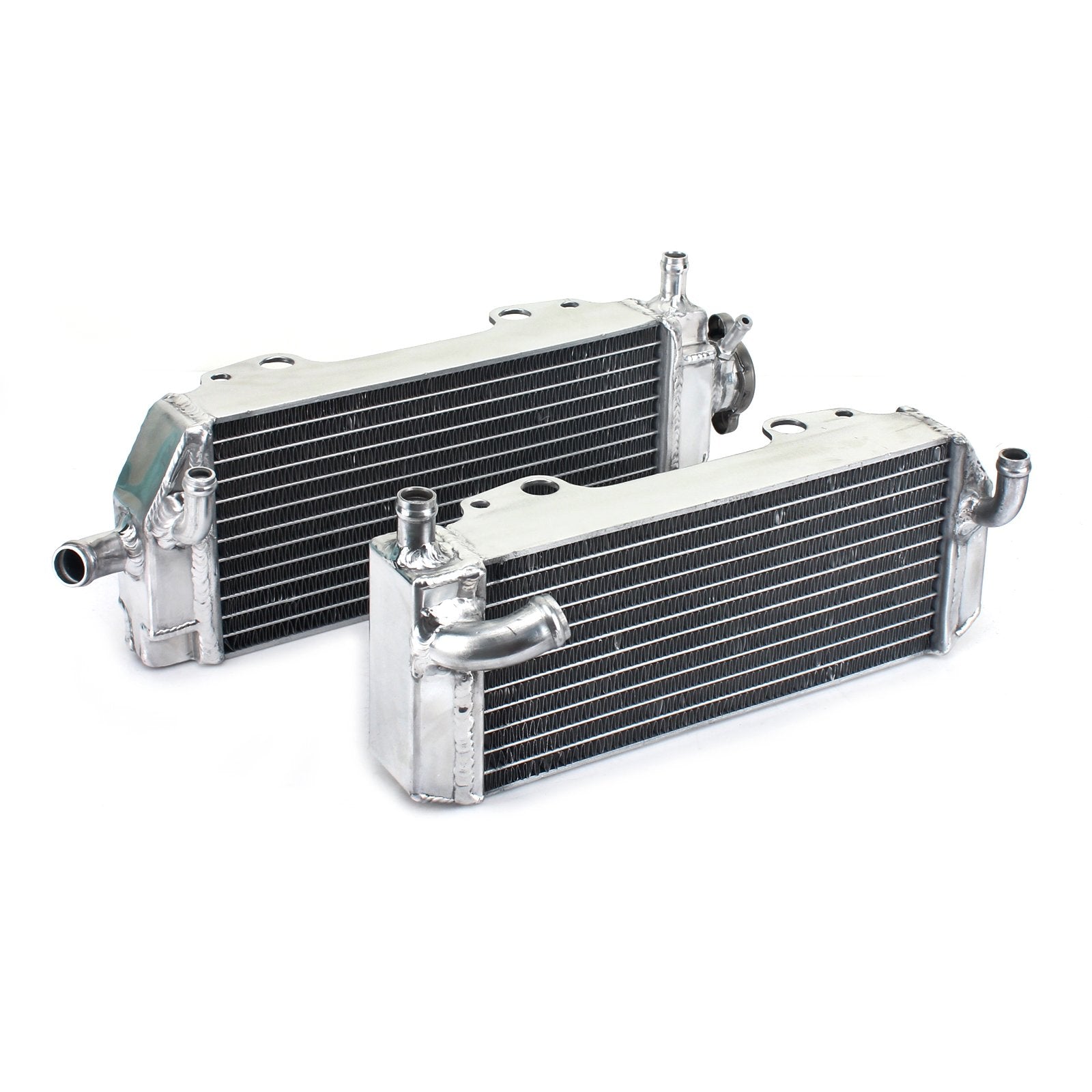 MX Aluminum Water Cooler Radiators for Suzuki RM125 RM 125 2001-2008 4