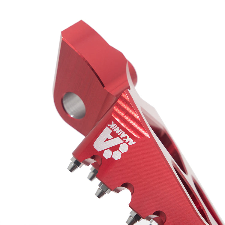 MX Billet Foot Pegs Footrest For Beta RR250 RR300 2013-2019 / RR350 2011-2018 / RR390 RR430 RR480 2015-2017 6