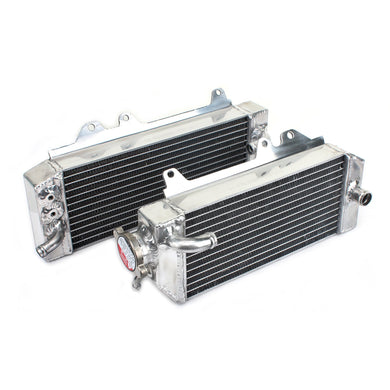 MX Aluminum Water Cooler Radiators for Kawasaki KX250F KXF250 2010-2016