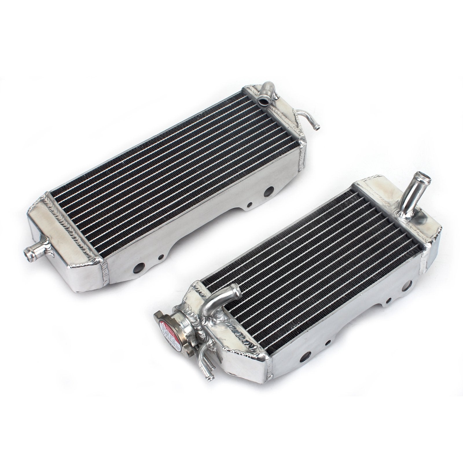 MX Aluminum Water Cooler Radiators for Kawasaki KX250F KXF250 2006-2008